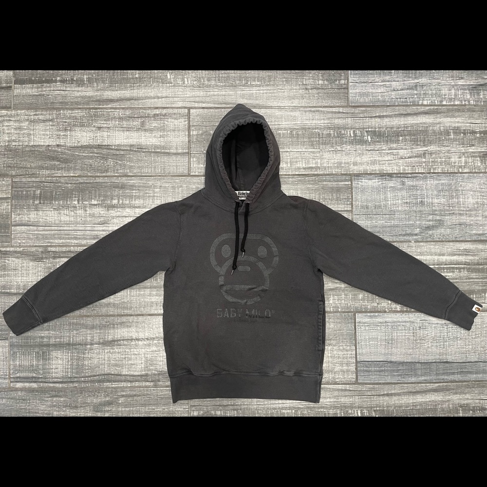 Bathing Ape baby milo Hoodie pull over Hoodie a bathing ape Black Size Small